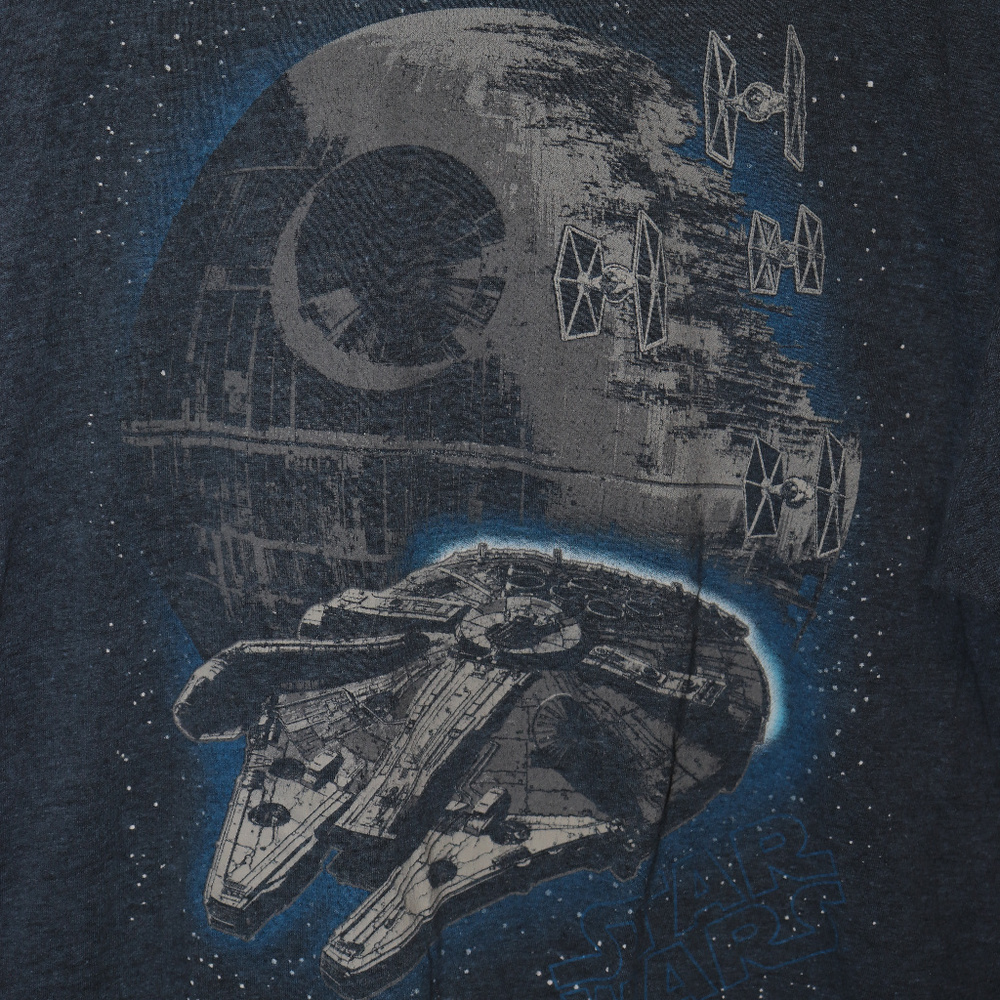 Star Wars Millennium Falcon Death Star Shirt XL